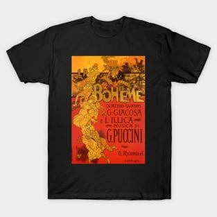 Vintage La Boheme Opera T-Shirt